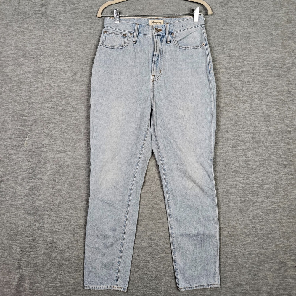 Madewell The Curvy Perfect Vintage High Rise 100% Cotton Women's Jeans Size 27